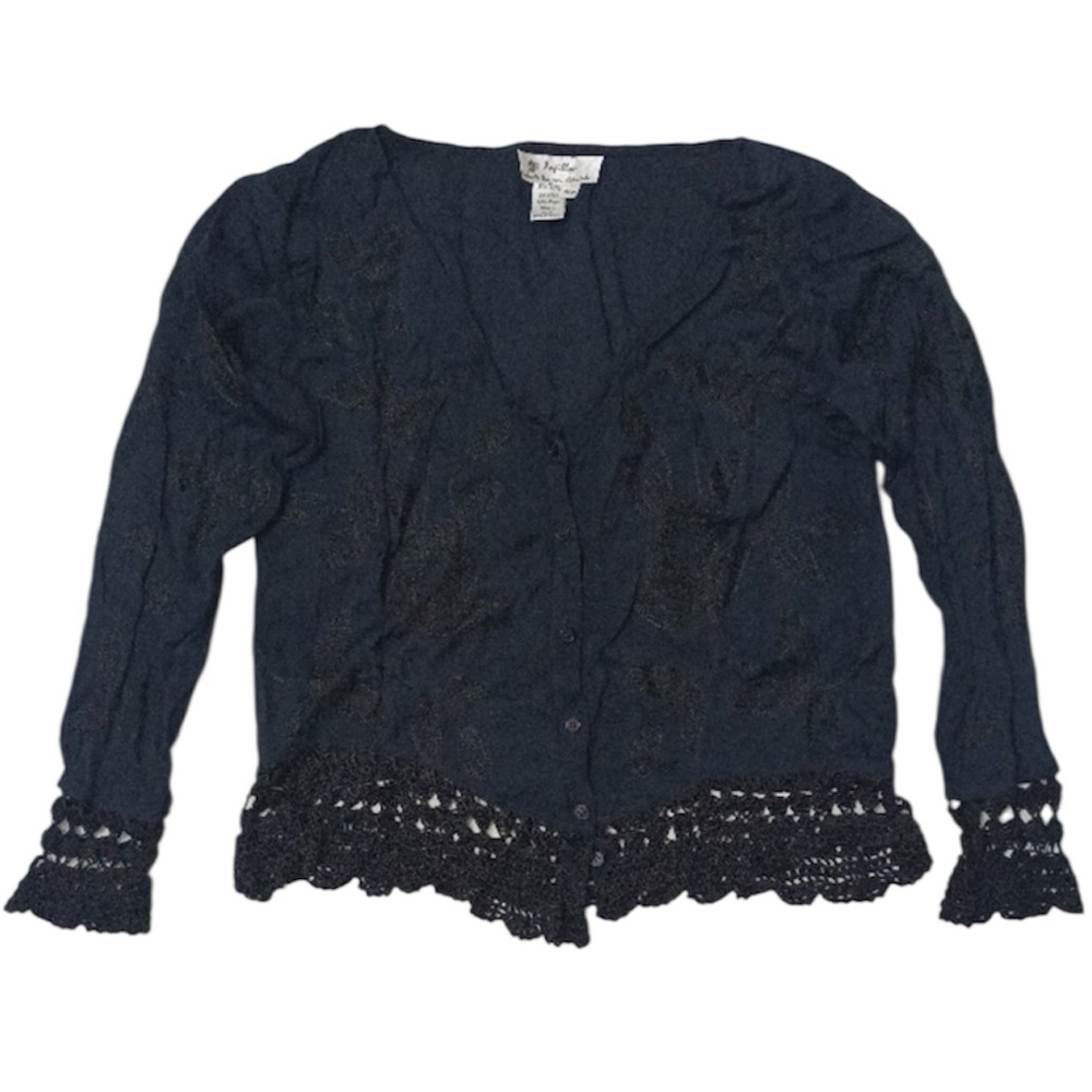 PAPILLON, Long Sleeve Embroidered Blouse